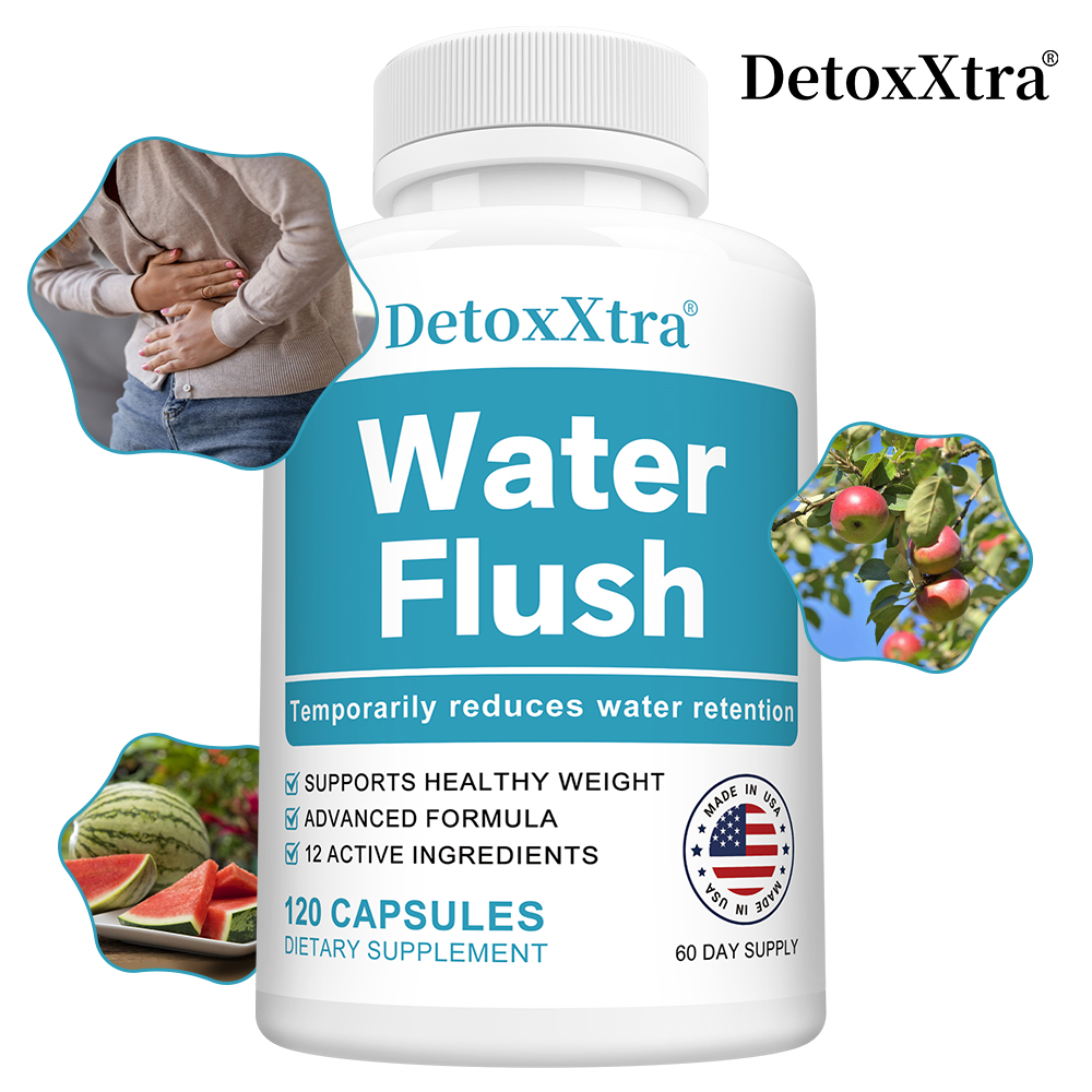 Dandelion Detox Tea - Herbal Diuretic Capsules, Water Flush, Relieve