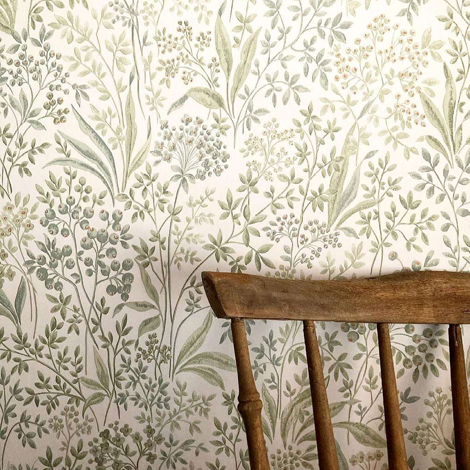 Watercolor Painted Nocturne wa - огляд і ціна Herbal Wallpaper