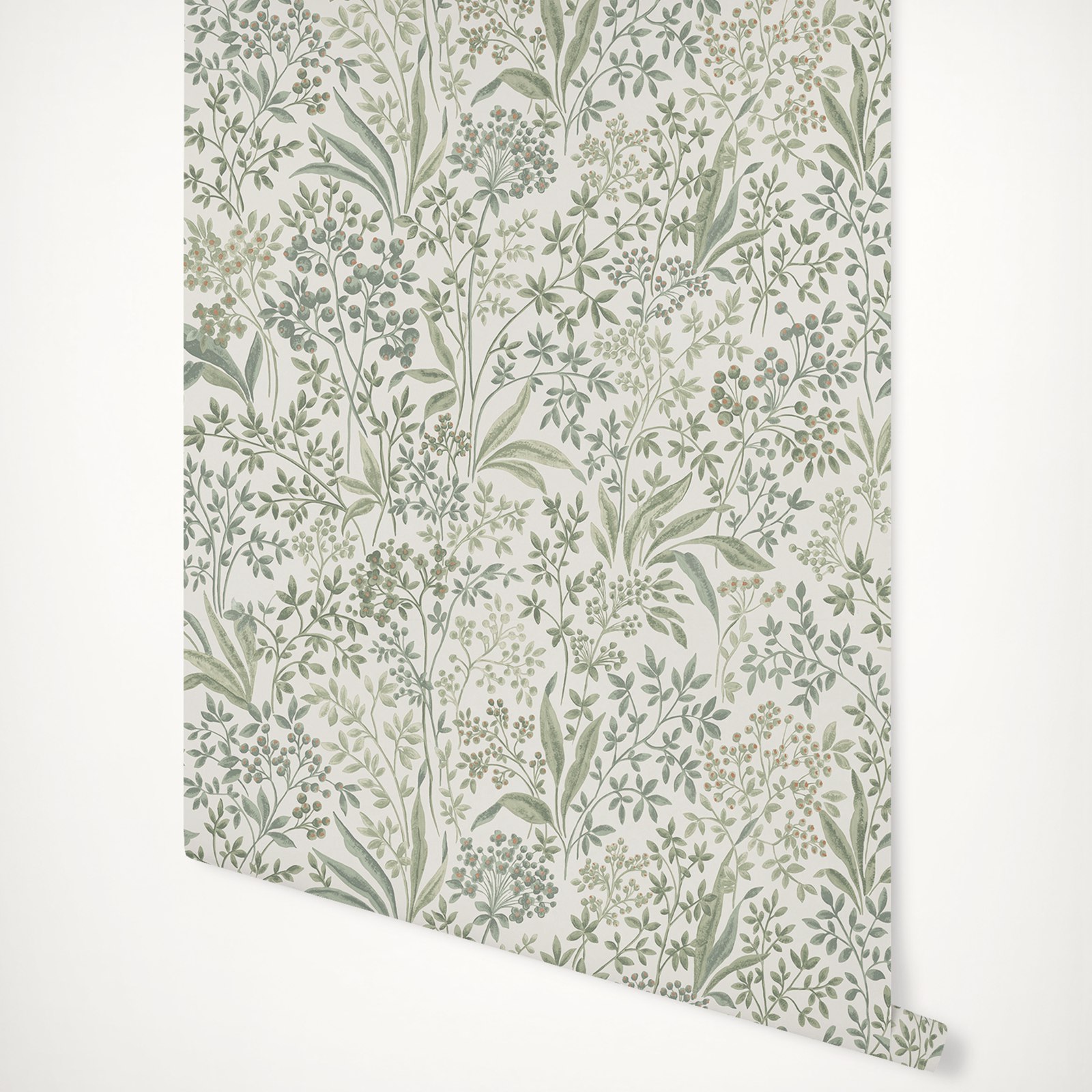 Watercolor Painted Nocturne wa - огляд і ціна Herbal Wallpaper