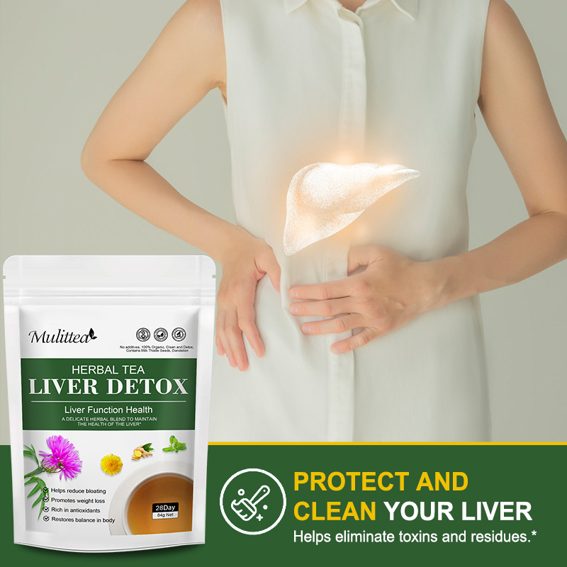 Mulittea Liver Detox Tea with  - огляд і ціна Dandelion Detox Tea
