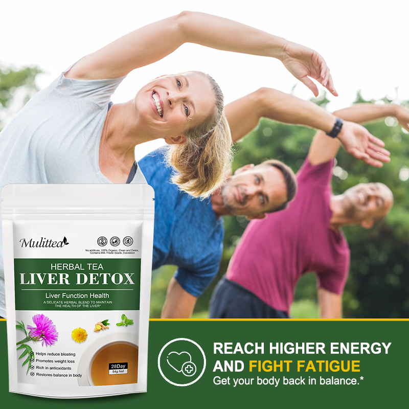 Mulittea Liver Detox Tea with  - огляд і ціна Dandelion Detox Tea