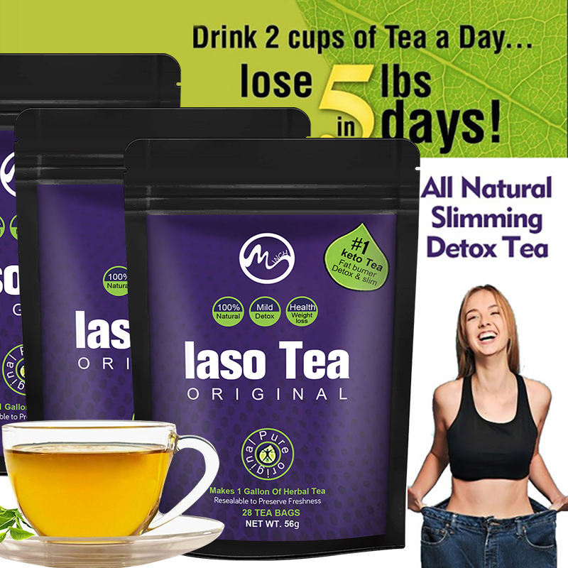 Laso Tea Detox IASO Cleanser S - огляд і ціна Herbal Weight Gain