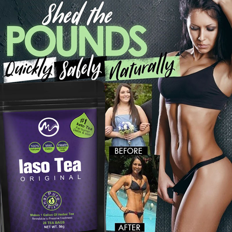 Laso Tea Detox IASO Cleanser S - огляд і ціна Herbal Weight Gain