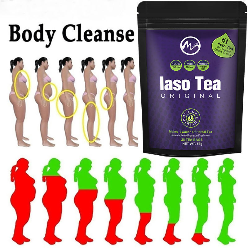 Laso Tea Detox IASO Cleanser S - огляд і ціна Herbal Weight Gain