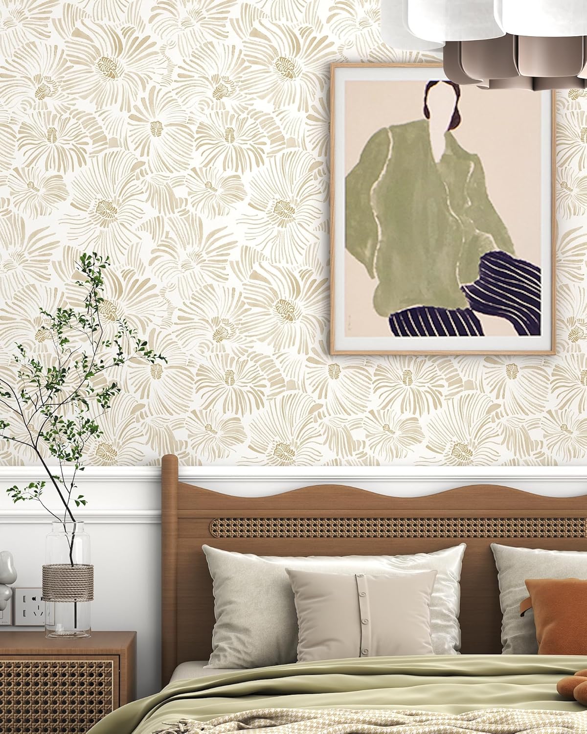 Modern Peel and Stick Wallpape - огляд і ціна Herbal Wallpaper