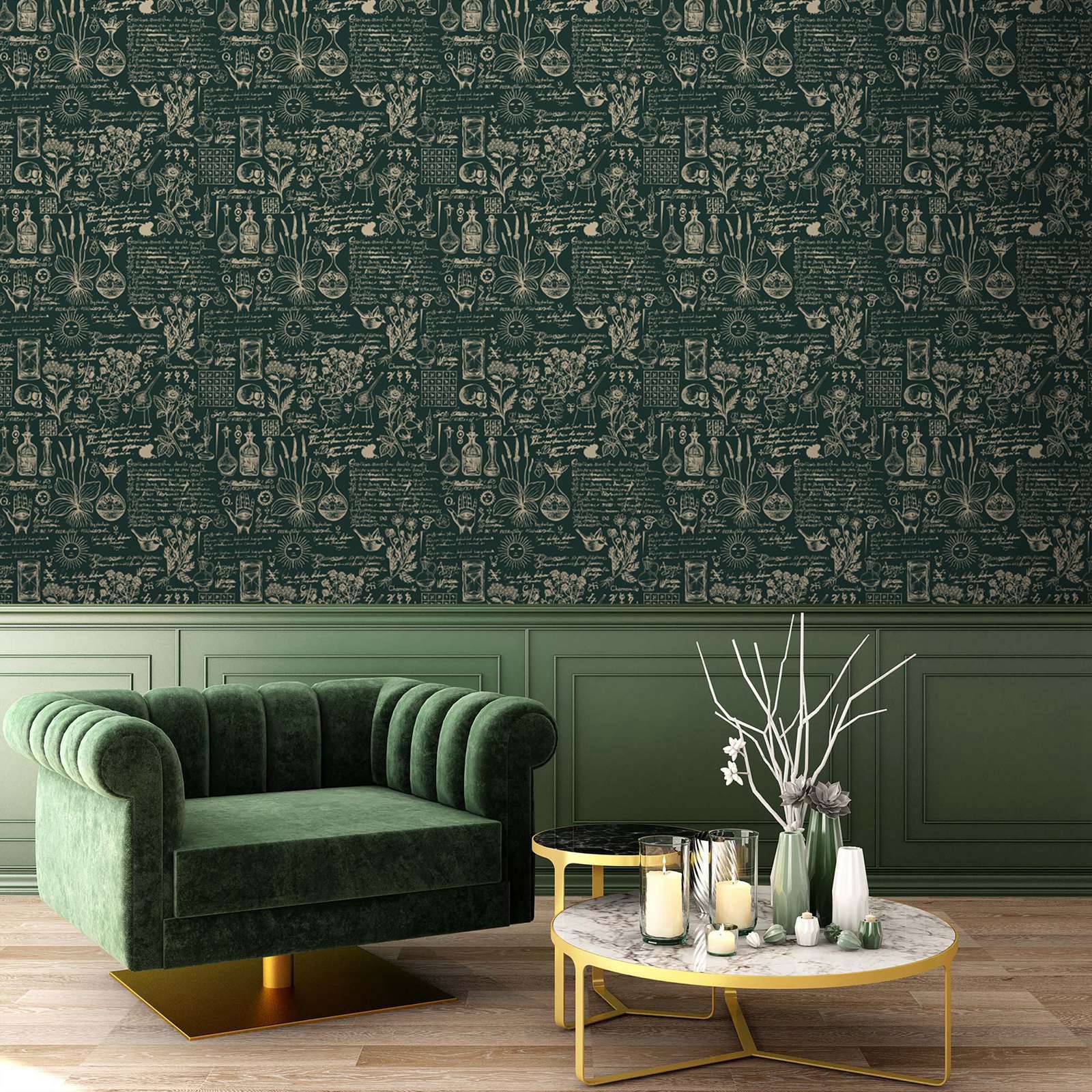 Green Medicine And Herbal Wall - огляд і ціна Herbal Wallpaper