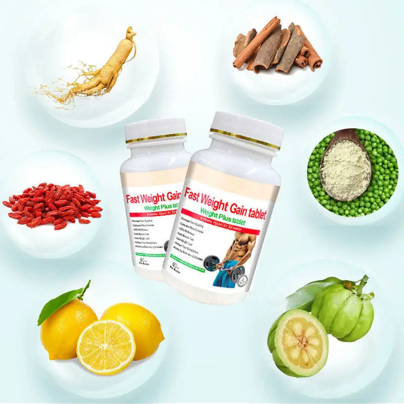 2 Bottle Fast Weight Gain tabl - огляд і ціна Herbal Weight Gain